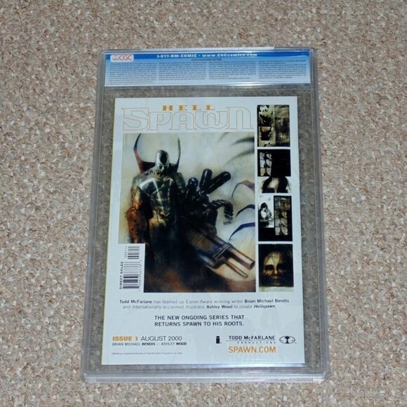 2000 Image Comics Powers # 3 CGC Graded 9.8 NM/M Brian Michael Bendis - Picture 2 of 10